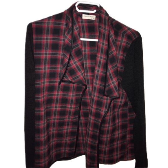 90’s VINTAGE GRUNGE PUNK FLANNEL CARDIGAN FALL AUTUMN - Picture 1 of 5